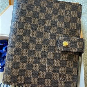 Louis Vuitton large (gm) agenda planner